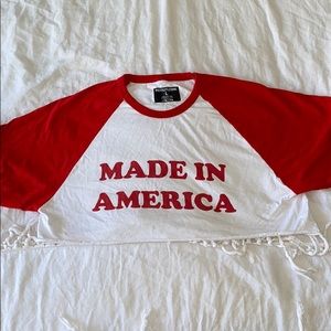 fourth of July crop top